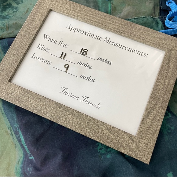 Prana Blue High Seas Board Shorts - Picture 8 of 8